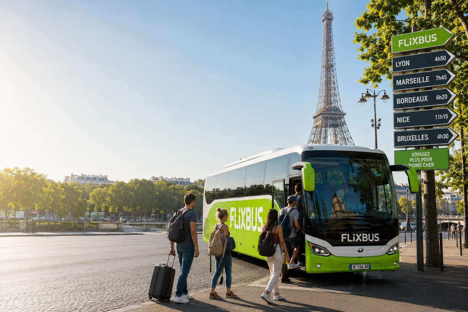 Los viajes de fin de semana más baratos desde París este año con FlixBus