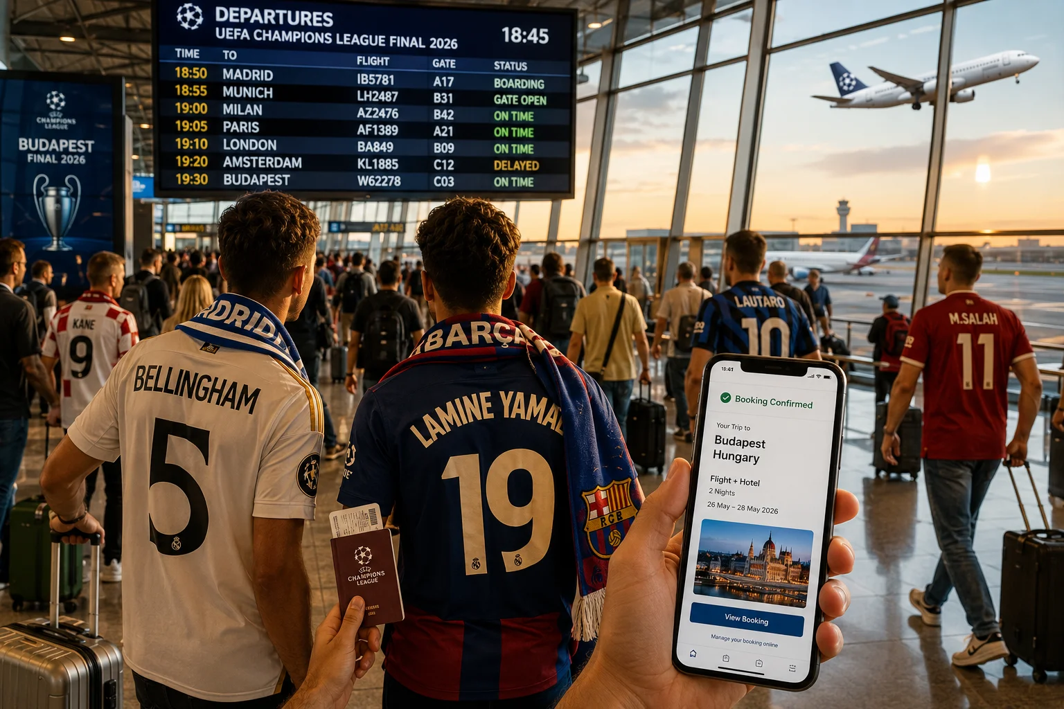 Final de la UEFA Champions League 2026: Las mejores ofertas de vuelo + hotel desde Alemania con Last Minute.de