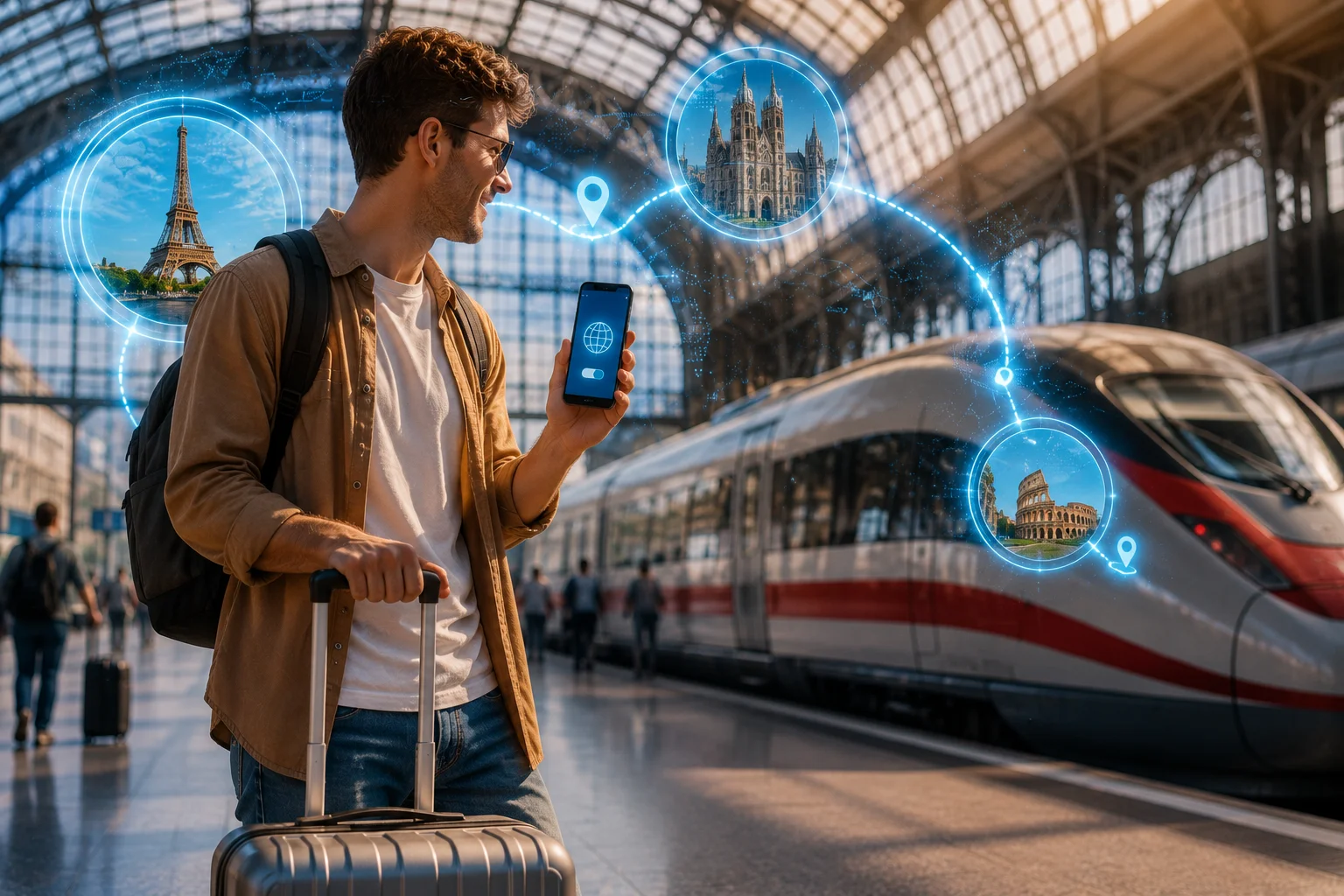 Saily: La mejor eSIM para viajes a varios países de Italia, Alemania y Francia (2026)